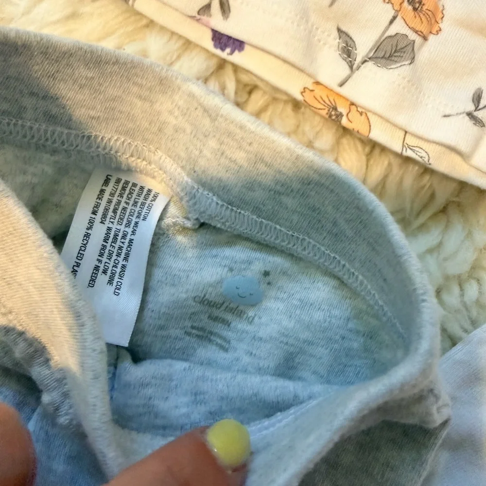Carter's Floral and Gray Kids Matching Set